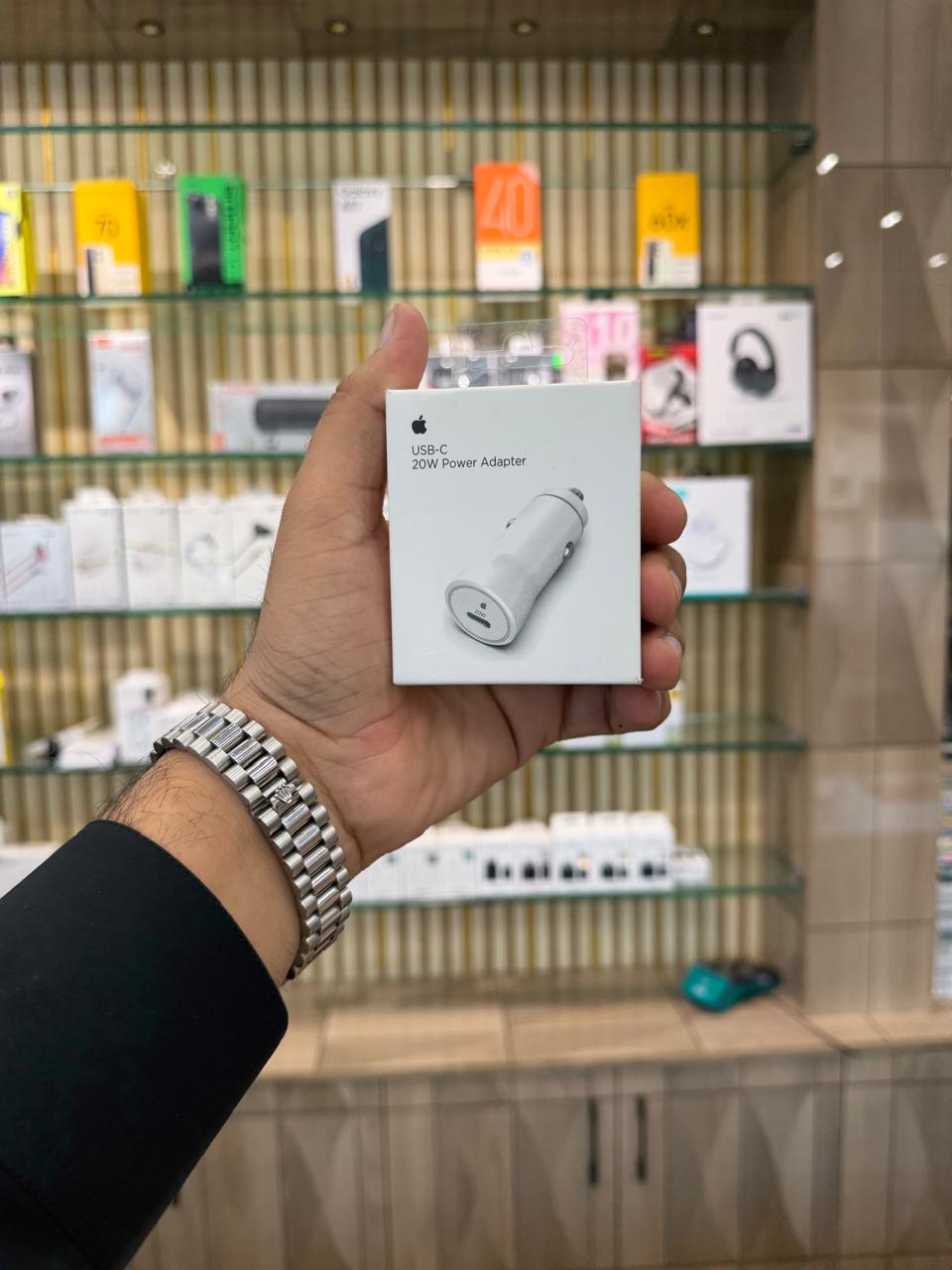 Apple USB-C 20W Power Adapter – Fast Charging Wall Charger